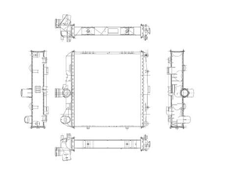 Porsche Radiator 99710613202 – Behr 376733671