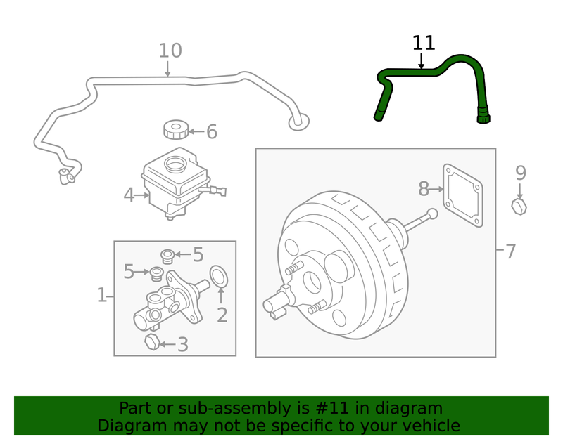 Genuine Porsche parts diagram