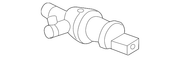 Genuine Porsche parts diagram