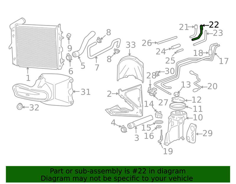 Genuine Porsche parts diagram