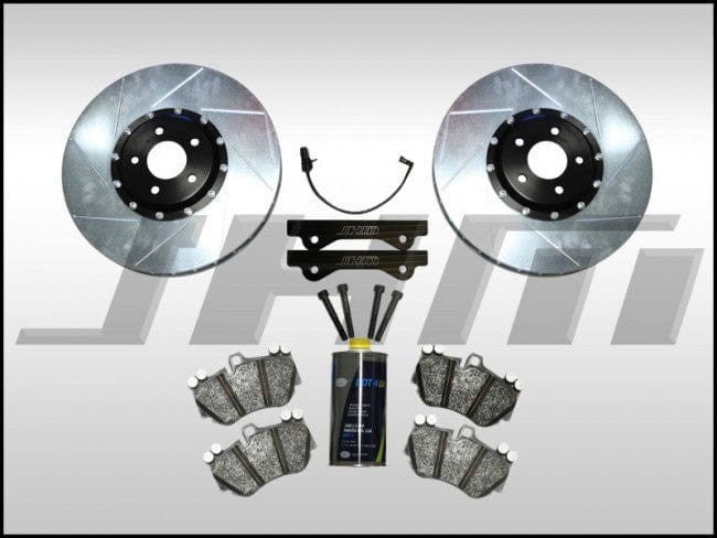 JHM - Front BBK (Big Brake Kit) JHM 382mm Porsche 19Z (Brembo 6 - piston) for B9 A4 - A5 - S4 - S5 - Q5 - NO Calipers