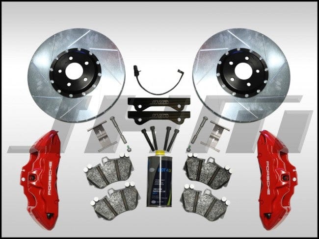 JHM - Front BBK (Big Brake Kit) JHM 382mm Porsche 19Z (Brembo 6 - piston) for B9 A4 - A5 - S4 - S5 - Q5