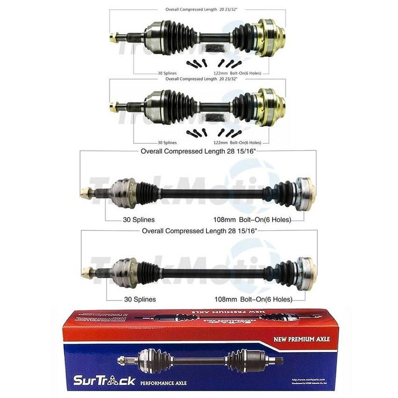 VW CV Axle Shaft Kit – Front and Rear 7L6407271H – Aftermarket 3991472KIT