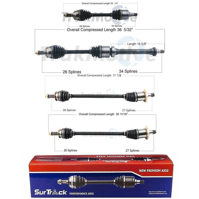 Mini CV Axle Shaft Kit – Front and Rear 31608605467 – Aftermarket 3991529KIT