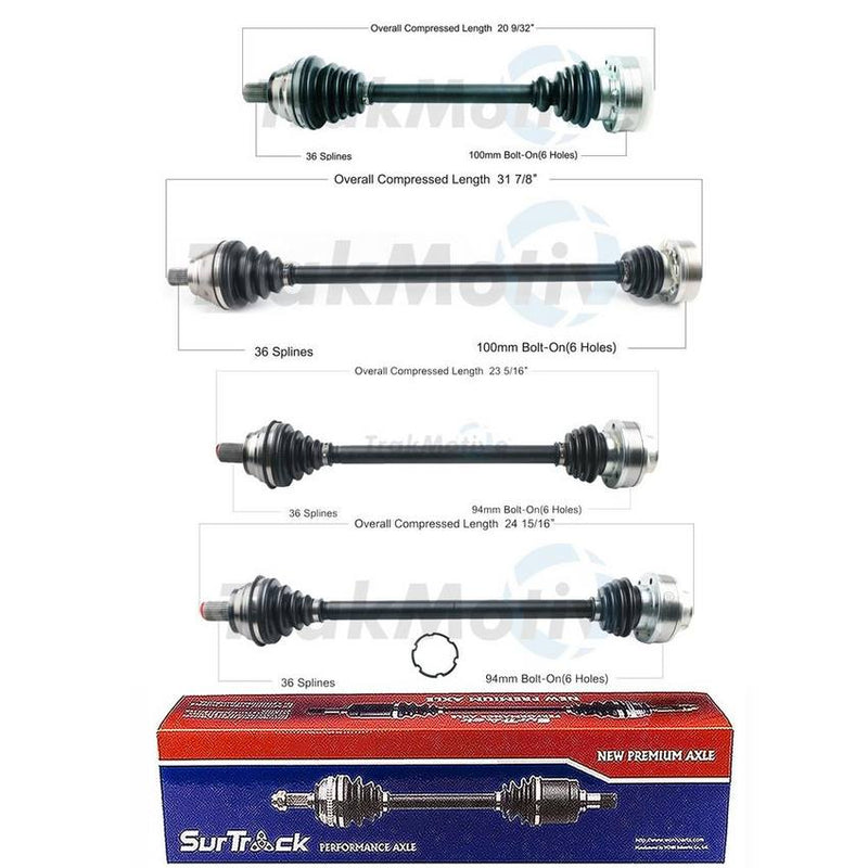 VW CV Axle Shaft Kit – Front and Rear – Aftermarket 3991867KIT