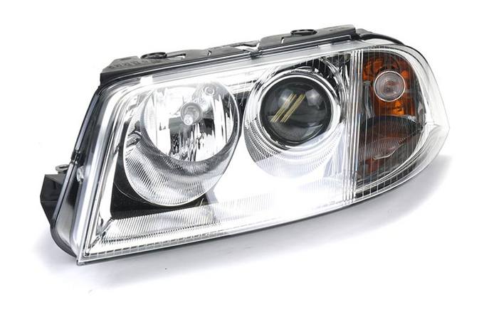 VW Headlight Assembly – Driver Side (Halogen) 3B0941015AQ