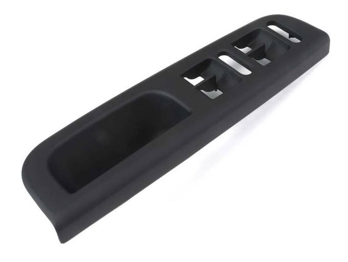 VW Window Switch Cover – Front Driver Side (Satin Black) 3B1867171EA94