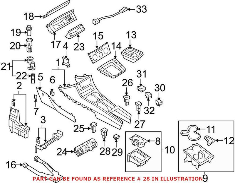 VW Electronic Parking Brake Control Switch 3C0927227BREH