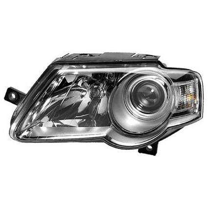 VW Headlight Assembly – Driver Side (Halogen) 3C0941005AE