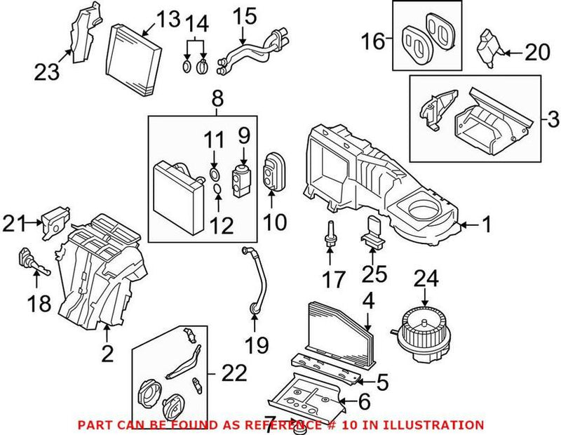 VW A/C Line O-Ring 3C1820061