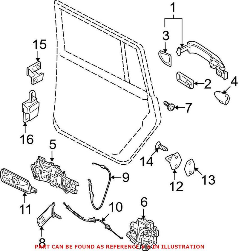 Door Latch – Front Driver Side