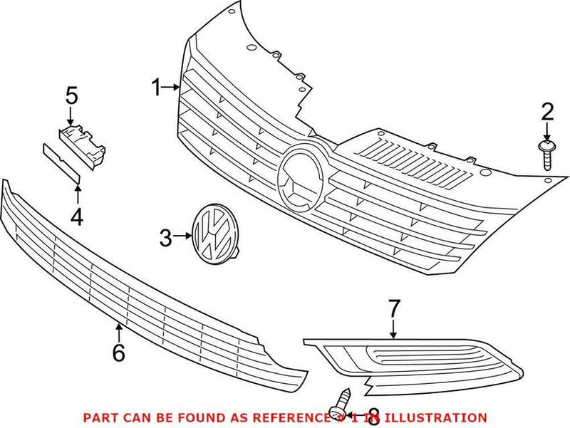 Grille (Satin Black/Chrome)