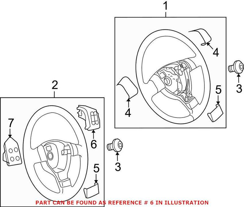 Steering Wheel Multi-Switch