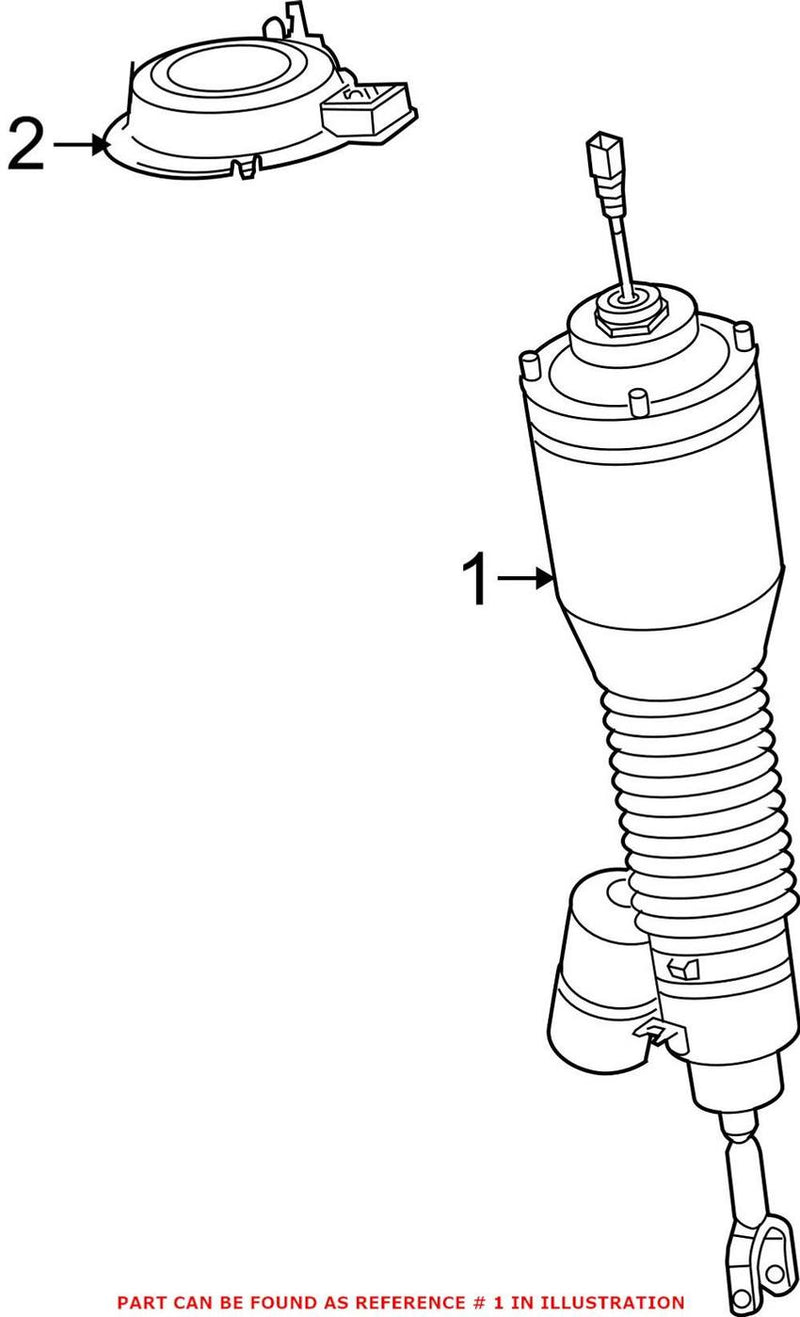 ARNOTT INDUSTRIES Suspension Air Bag AS-2581