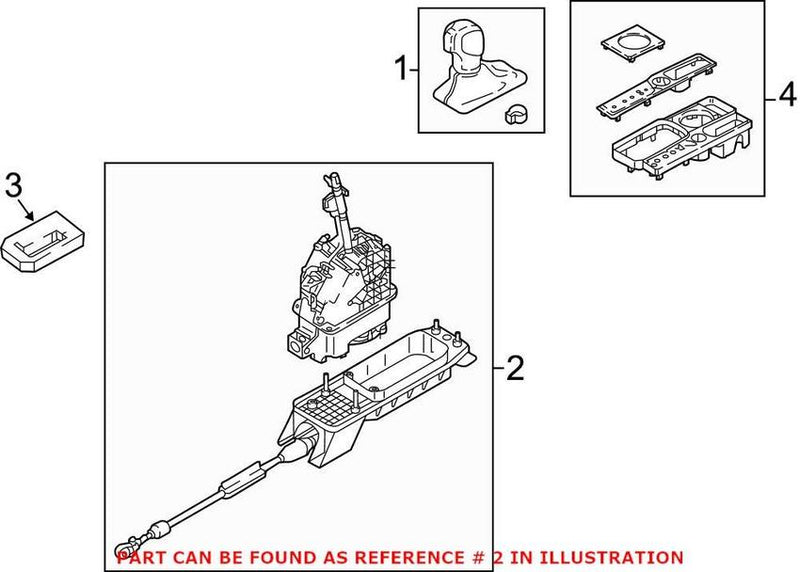 VW Automatic Transmission Shift Lever