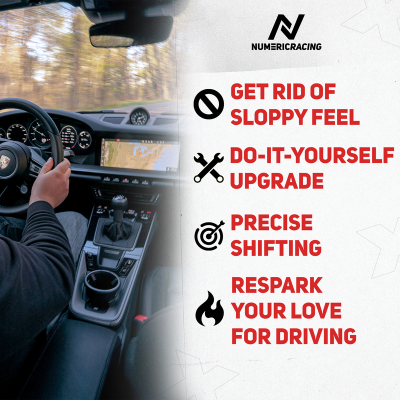 NM100 2.0 Adjustable Short Throw Shifter (Porsche 996/997 986/987)