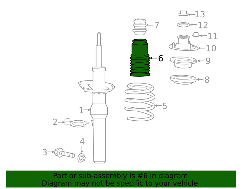 Genuine Porsche parts diagram
