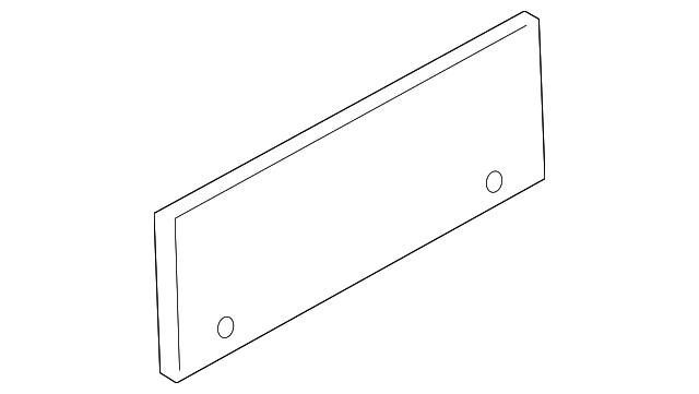 Genuine Porsche parts diagram