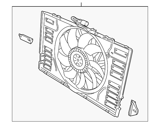 Genuine Porsche parts diagram