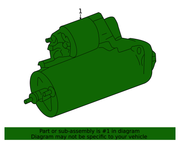 Genuine Porsche parts diagram