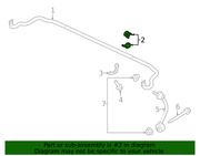 Genuine Porsche parts diagram
