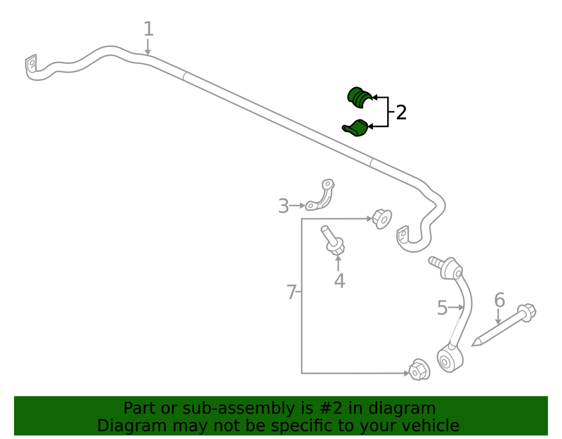 Genuine Porsche parts diagram