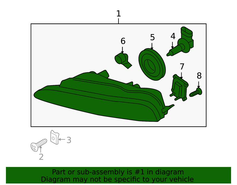 Genuine Porsche parts diagram