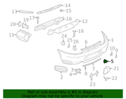 Genuine Porsche parts diagram