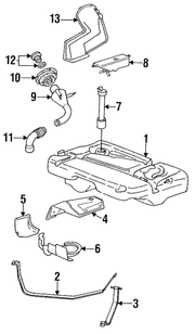 Genuine Porsche parts diagram