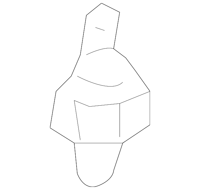 Genuine Porsche parts diagram