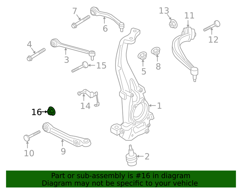 Genuine Porsche parts diagram