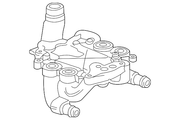 Genuine Porsche parts diagram