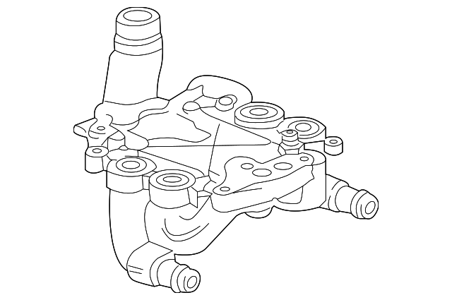 Genuine Porsche parts diagram
