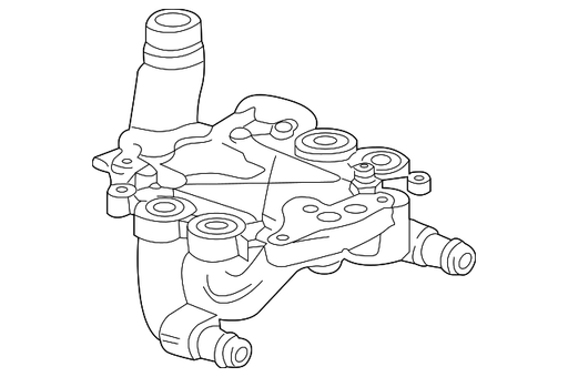 Genuine Porsche parts diagram