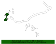 Genuine Porsche parts diagram