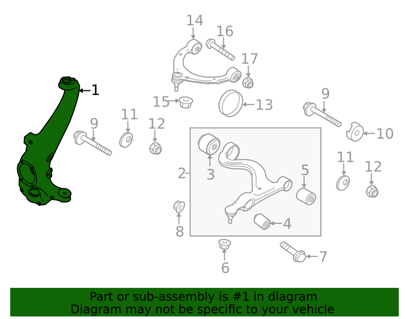 Genuine Porsche parts diagram