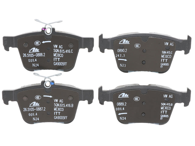 GENUINE VW/AUDI Brake Pad Set - 3Q0-698-451 S