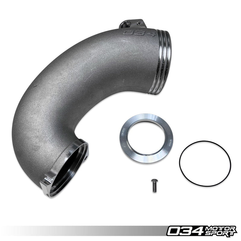 034MOTORSPORT 4” TURBO INLET PIPE, AUDI 8S TTRS, 8V.5 RS3