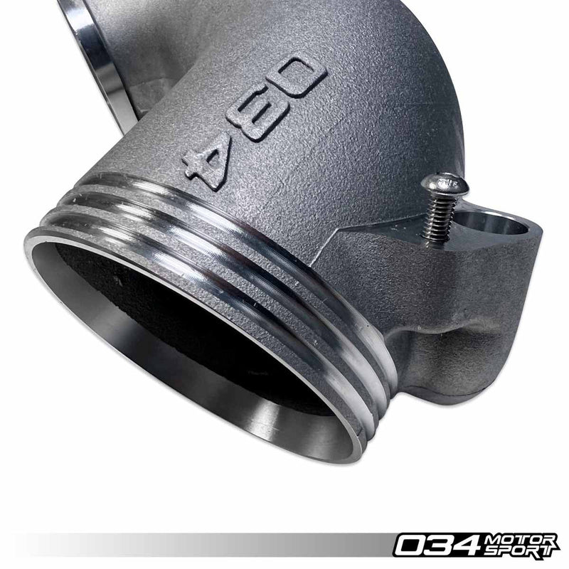 034MOTORSPORT 4” TURBO INLET PIPE, AUDI 8S TTRS, 8V.5 RS3