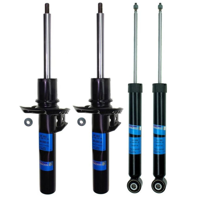 Audi Suspension Strut and Shock Absorber Assembly Kit – Front and Rear – Sachs 4015410KIT