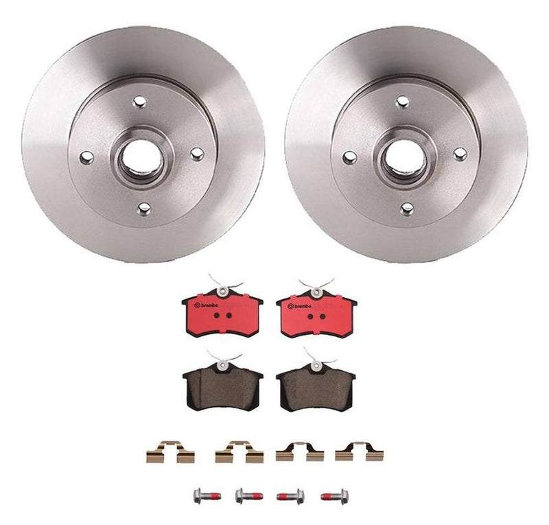 VW Brembo Brakes Kit – Pads and Rotors Rear (226mm) (Ceramic) 8E0698451L – Brembo 4032024KIT