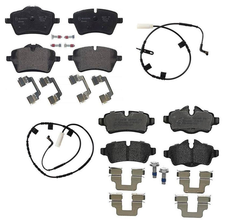 Brembo Disc Brake Pads Kit – Front and Rear (Low-Met)