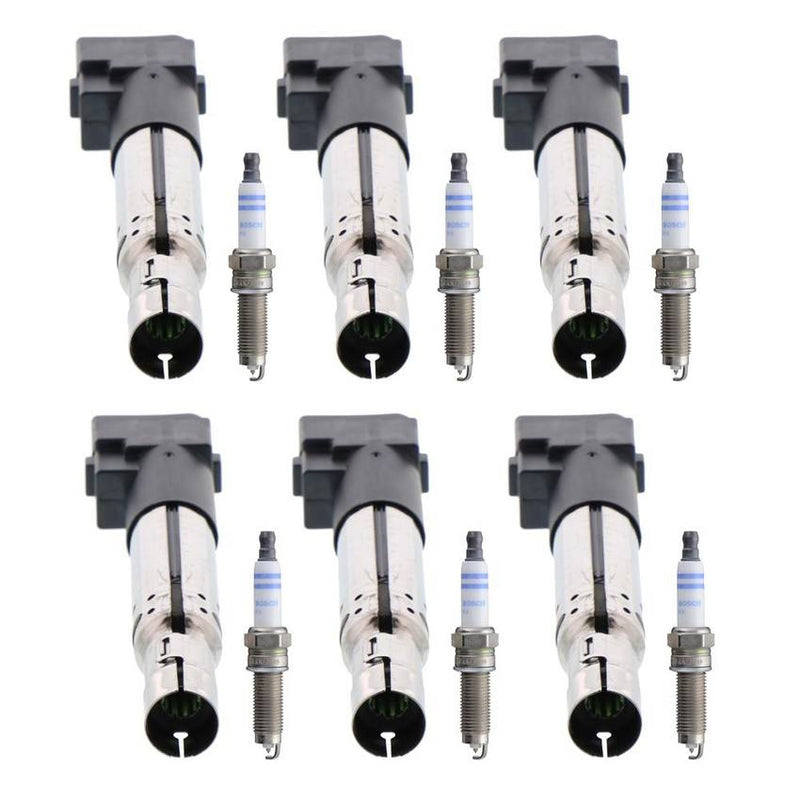 Audi Porsche Ignition Coil Kit (Iridium) – 022905715B – Bosch