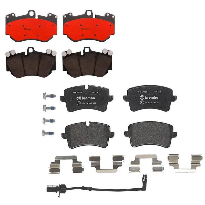 Audi Brembo Brake Kit – Pads Front and Rear(Ceramic) 4G0698451J – Brembo 4190421KIT
