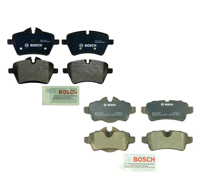 Mini Disc Brake Pad Set Kit – Front and Rear (Semi-Metallic) 34116770251