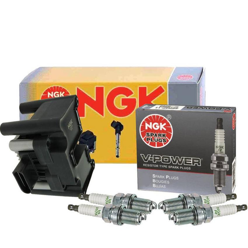 VW Ignition Coil Kit (V-Power)  032905106F – NGK