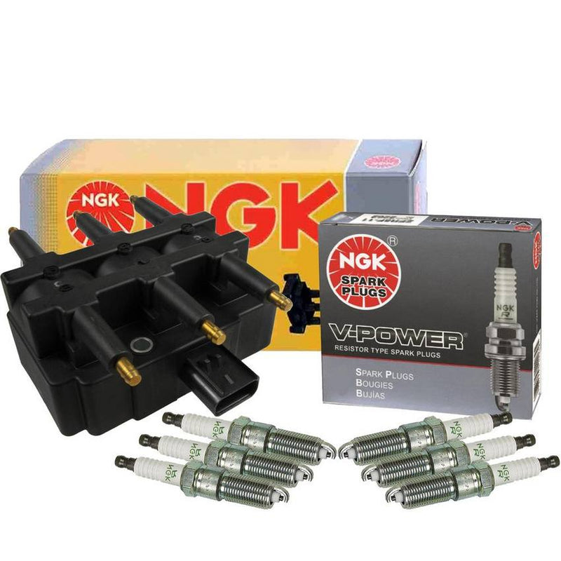 VW Ignition Coil Kit (V-Power) (Gap 0.052) – NGK