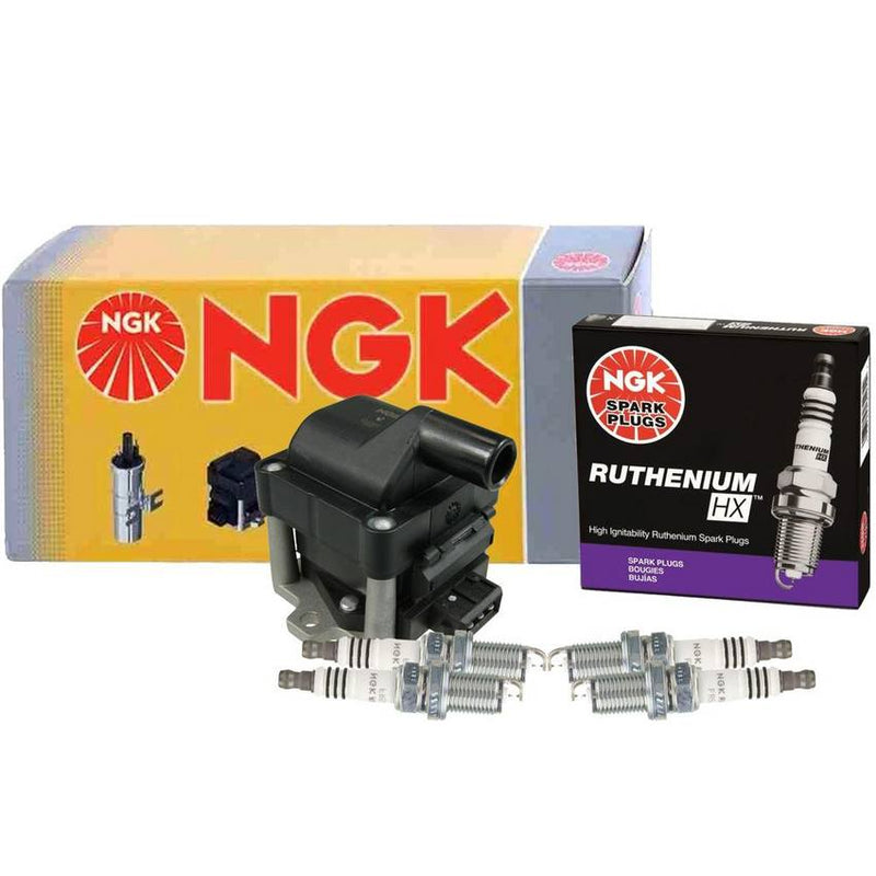 VW Ignition Coil Kit (Ruthenium HX)  6N0905104 – NGK
