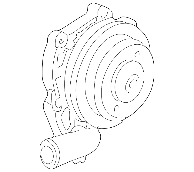 Genuine Porsche parts diagram