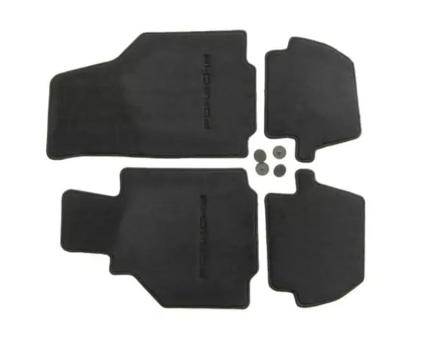 Genuine Porsche 996 Floor Mats - Black (Set of 4) - 000-044-800-84-A10